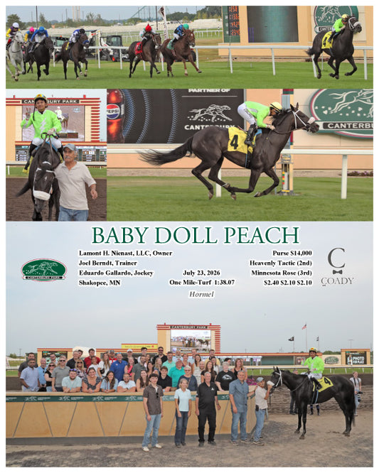 BABY DOLL PEACH  - 07-23-26 - R05 - CBY