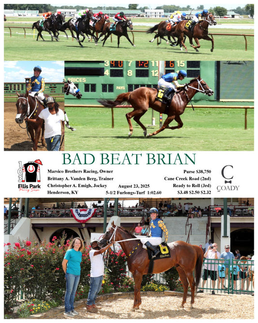 BAD BEAT BRIAN - 08-23-25 - R05 - ELP - Coady Media - Kurtis Coady Photography