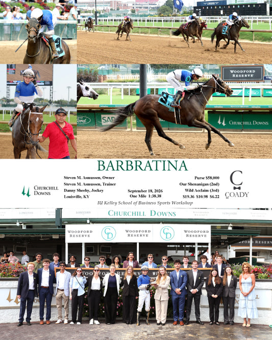 BARBRATINA - 091826 - Race 05 - CD- Group