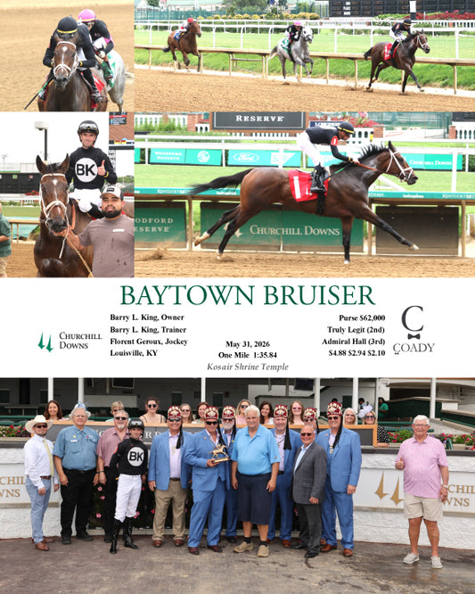 BAYTOWN BRUISER - 053126 - Race 05 - CD - Group