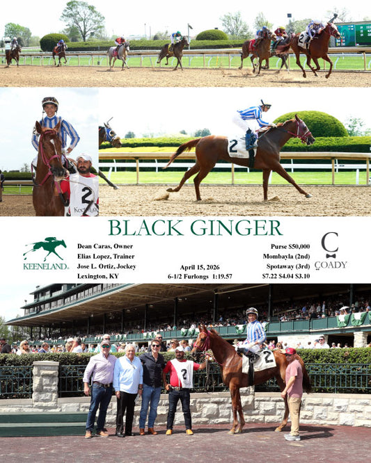 BLACK GINGER - 041526 - Race 05 - KEE - Coady Media - Kurtis Coady Photography