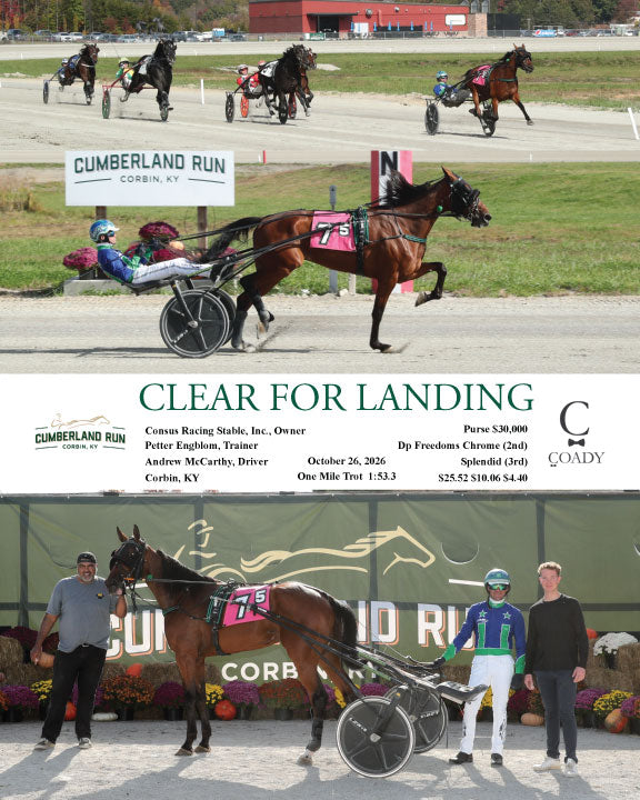 CLEAR FOR LANDING - 102626 - Race 05 - CLR - Coady Media - Kurtis Coady Photography