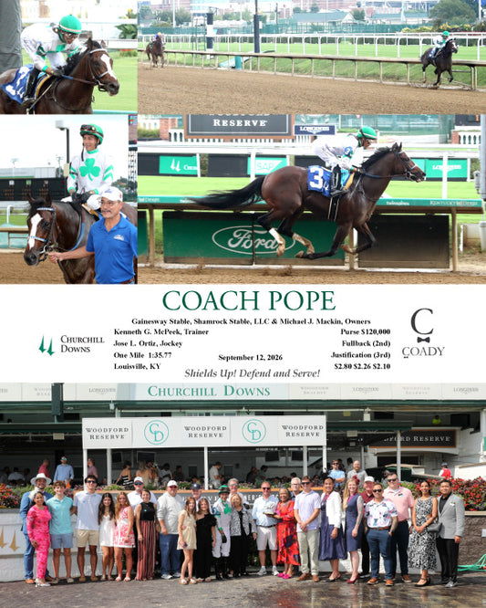 COACH POPE - 091226 - Race 05 - CD - Group