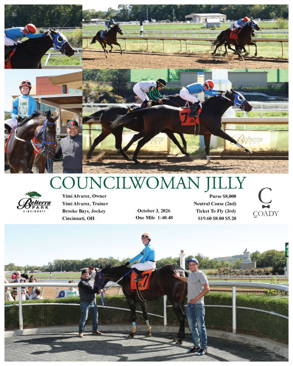 COUNCILWOMAN JILLY - 100326 - Race 05 - BTP