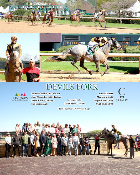 DEVILS FORK - 030826 - Race 05 - OP - "Legend" Norris S. Cup - Coady Media - Kurtis Coady Photography
