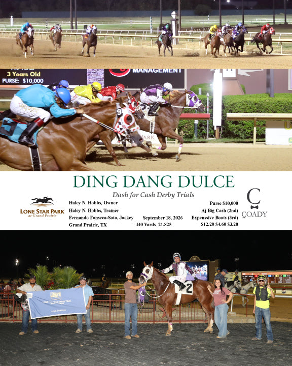 DING DANG DULCE - Dash for Cash Derby Trials - 09-18-26 - R05 - LSP