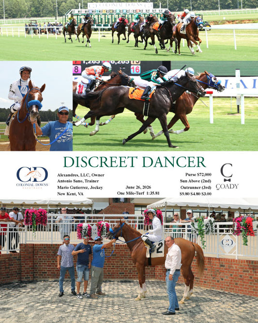 DISCREET DANCER - 06-26-26 - R05 - CNL