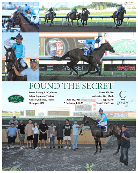 FOUND THE SECRET - 07-11-26 - R05 - CBY