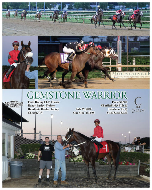 GEMSTONE WARRIOR - 07-29-26 - R05 - MNR