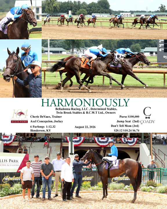 HARMONIOUSLY - 082226 - Race 05 - ELP