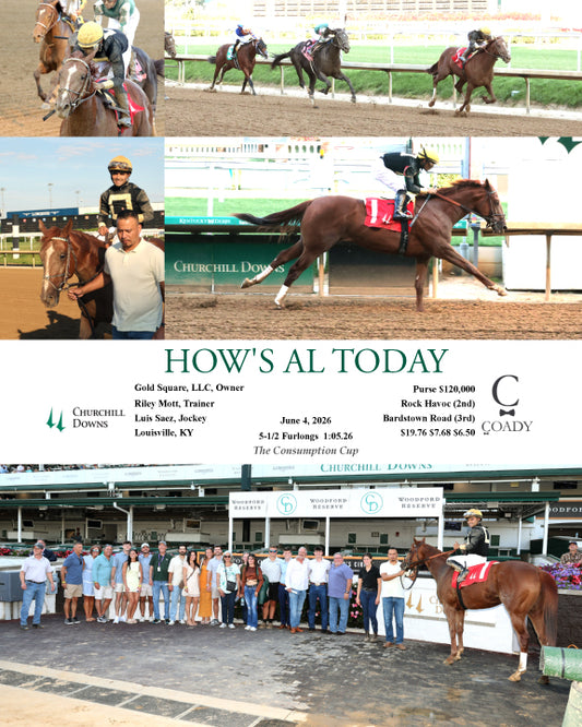 HOW'S AL TODAY - 060426 - Race 05 - CD