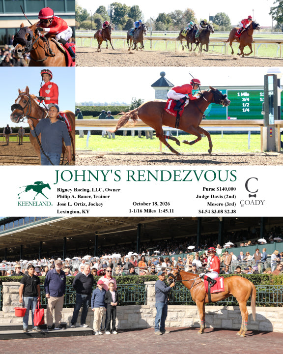 JOHNY'S RENDEZVOUS - 101826 - Race 05 - KEE