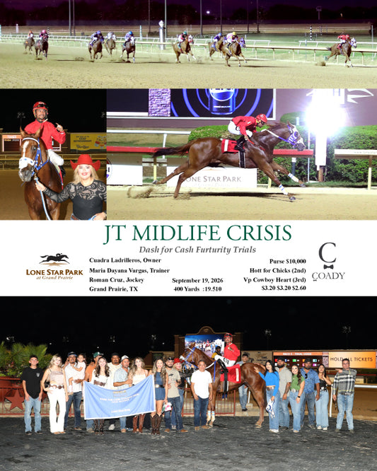 JT MIDLIFE CRISIS - Dash for Cash Furturity Trials - 09-19-26 - R05 - LSP - Coady Media - Kurtis Coady Photography