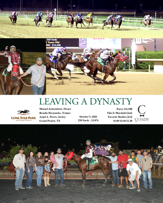 LEAVING A DYNASTY - 10-09-26 - R05 - LS - Coady Media - Kurtis Coady Photography