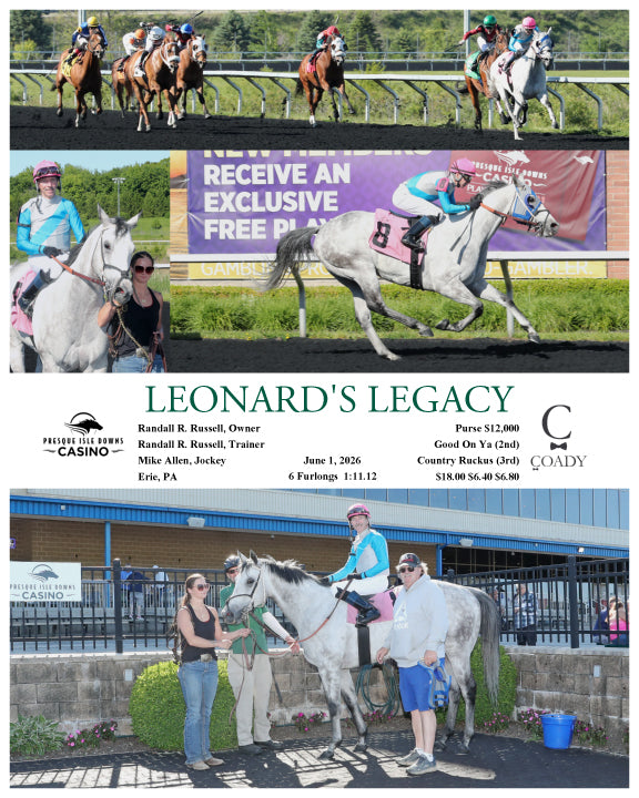 LEONARD'S LEGACY - 06-01-26 - R05 - PID