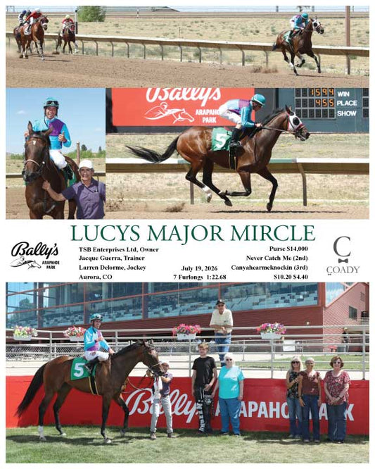 LUCYS MAJOR MIRCLE - 07-19-26 - R05 - ARP