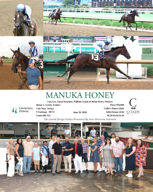MANUKA HONEY - 062026 - Race 05 - CD - Group