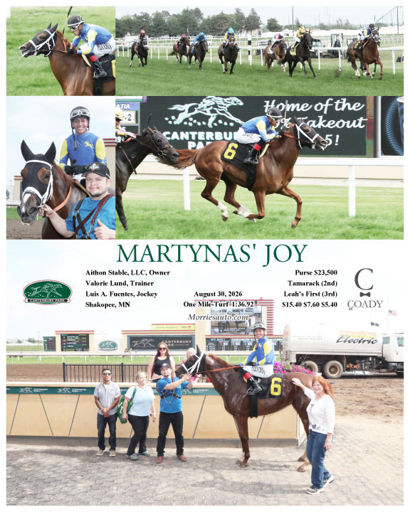 MARTYNAS' JOY - 08-30-26 - R05 - CBY