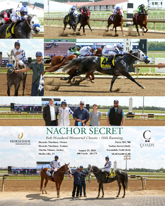 NACHOR SECRET - Bob Woodard Memorial Classic - 18th Running - 08-29-26 - R05 - IND