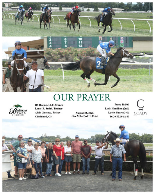 OUR PRAYER - 082225 - Race 05 - BTP - Coady Media - Kurtis Coady Photography