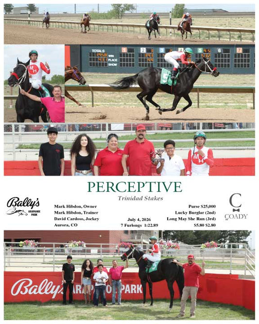 PERCEPTIVE - Trinidad Stakes - 07-04-26 - R05 - ARP