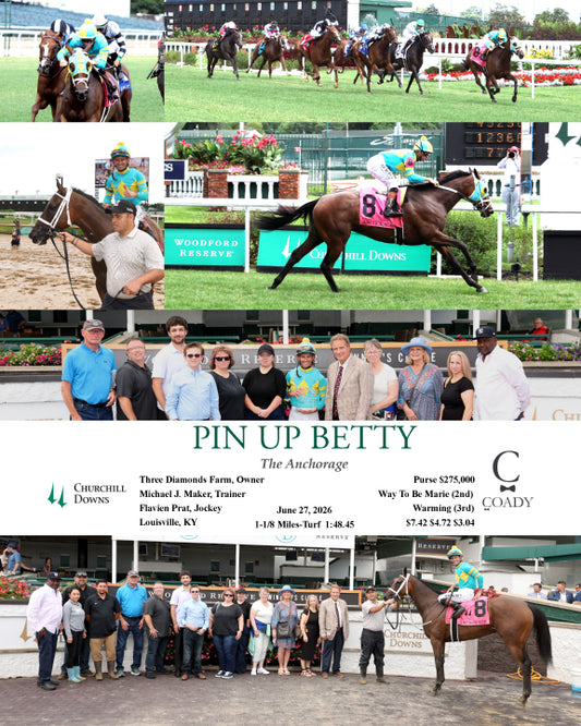 PIN UP BETTY - The Anchorage - 062726 - Race 05 - CD