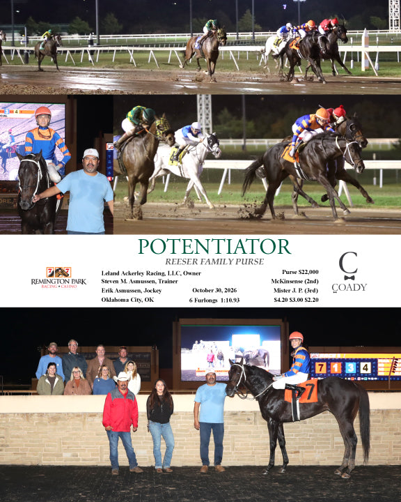 POTENTIATOR - REESER FAMILY PURSE - 10-30-26 - R05 - RP - Coady Media - Kurtis Coady Photography