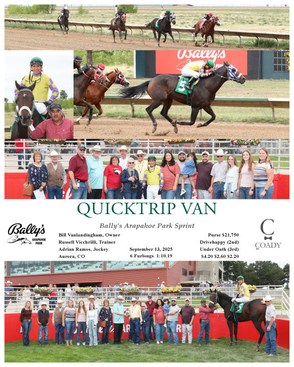 QUICKTRIP VAN - Bally's Arapahoe Park Sprint - 09-13-25 - R05 - ARP - Coady Media - Kurtis Coady Photography