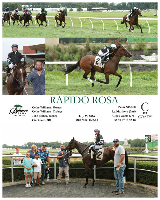 RAPIDO ROSA - 072526 - Race 05 - BTP
