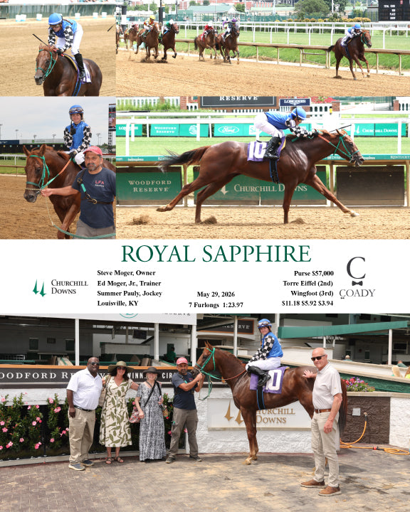ROYAL SAPPHIRE - 052926 - Race 05 - CD