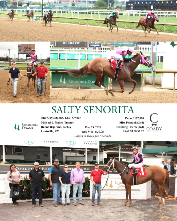 SALTY SENORITA - 052326 - Race 05 - CD - Coady Media - Kurtis Coady Photography