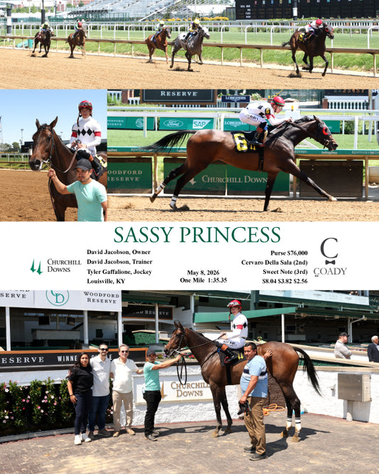 SASSY PRINCESS - 050826 - Race 05 - CD - Coady Media - Kurtis Coady Photography