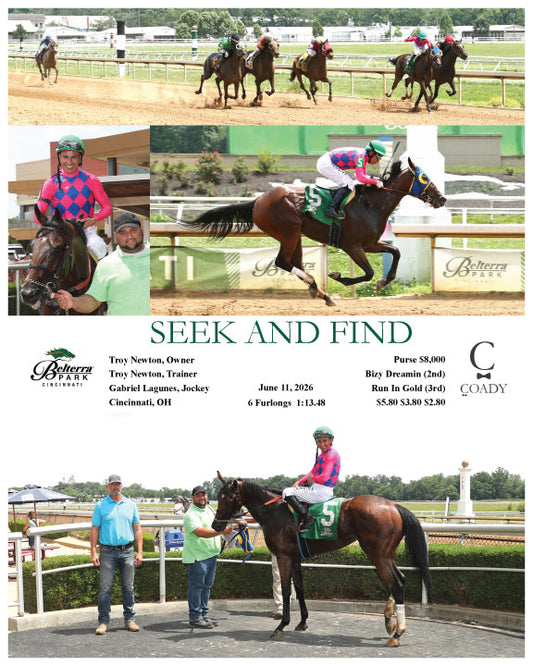 SEEK AND FIND - 061126 - Race 05 - BTP
