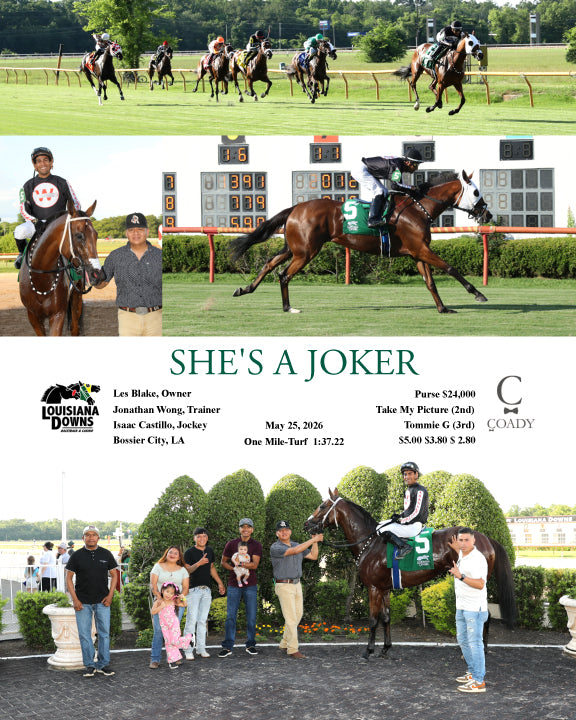 SHE'S A JOKER - 05-25-26 - R05 - LAD