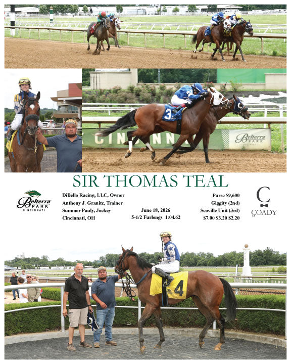 SIR THOMAS TEAL - 061826 - Race 05 - BTP