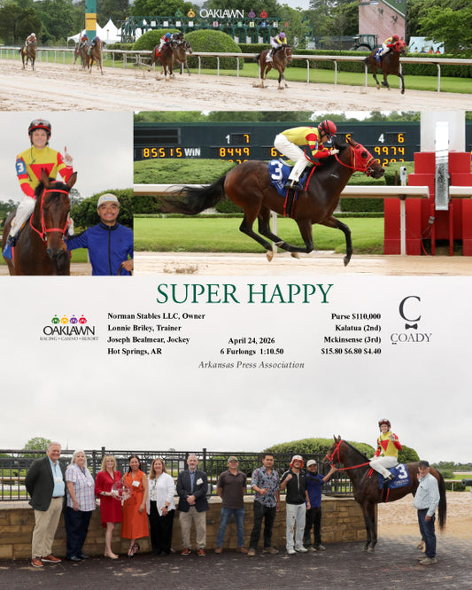 SUPER HAPPY - 042426 - Race 05 - OP - Coady Media - Kurtis Coady Photography