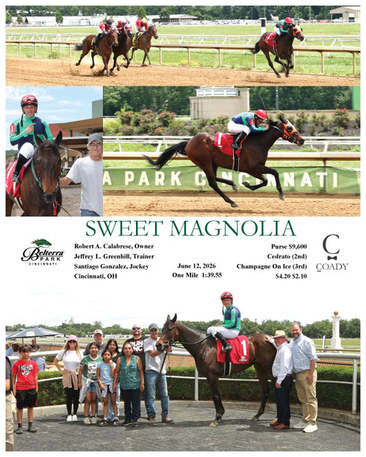 SWEET MAGNOLIA - 061226 - Race 05 - BTP