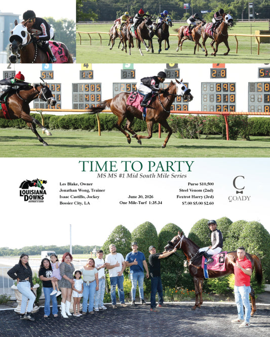 TIME TO PARTY - MS MS #1 Mid South Mile Series - 06-30-26 - R05 - LAD