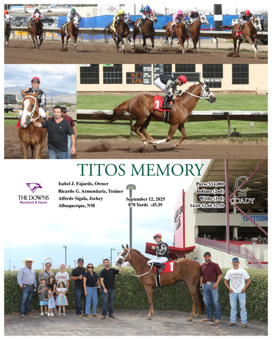TITOS MEMORY - 09-12-25 - R05 - ALB - Coady Media - Kurtis Coady Photography