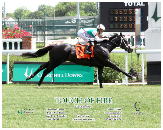 TOUCH OF FIRE - 053026 - Race 05 - CD  The Audubon - Action