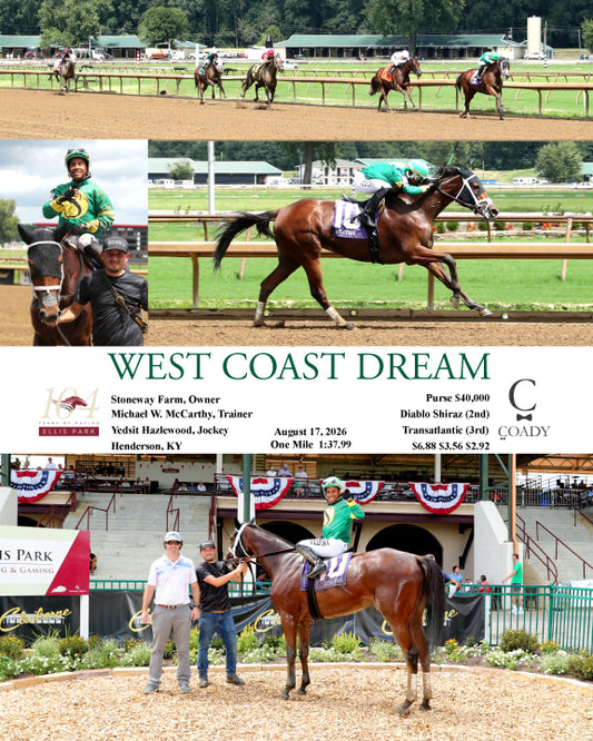WEST COAST DREAM - 081726 - Race 05 - ELP