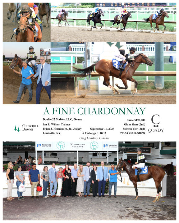 A FINE CHARDONNAY - 091125 - Race 06 - CD - Coady Media - Kurtis Coady Photography