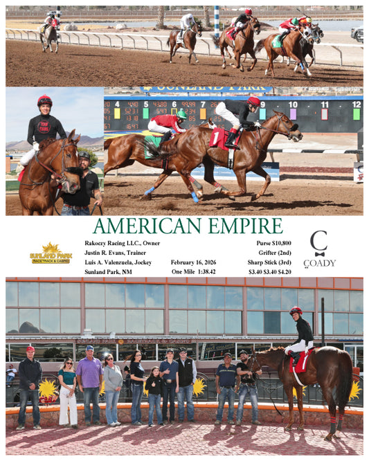 AMERICAN EMPIRE - 02-16-26 - R06 - SUN - Coady Media - Kurtis Coady Photography