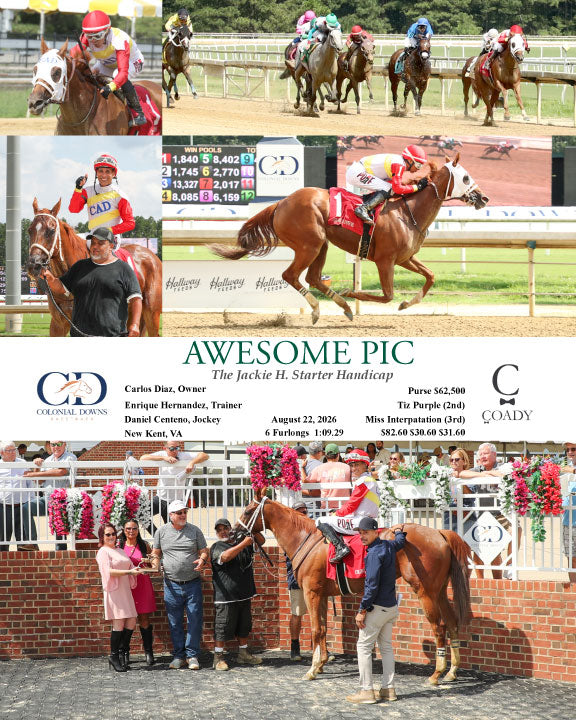 AWESOME PIC - The Jackie H. Starter Handicap - 08-22-26 - R06 - CNL