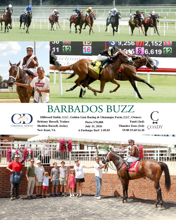 BARBADOS BUZZ - 07-31-26 - R06 - CNL