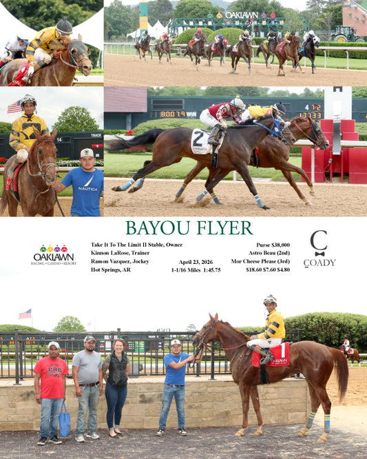 BAYOU FLYER - 042326 - Race 06 - OP - Coady Media - Kurtis Coady Photography