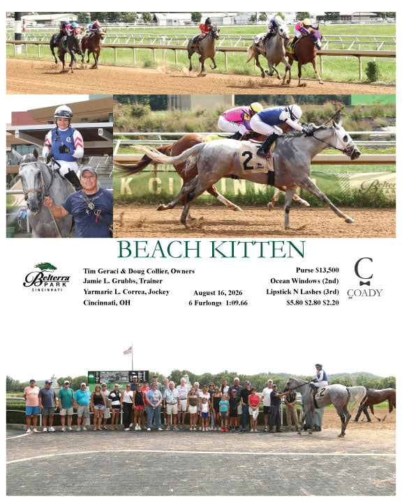 BEACH KITTEN - 081626 - Race 06 - BTP