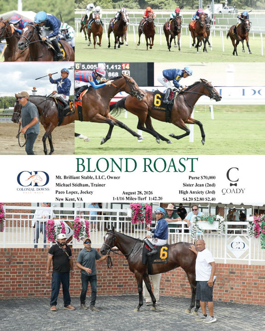 BLOND ROAST - 08-28-26 - R06 - CNL