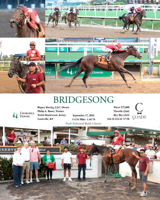BRIDGESONG - 091726 - Race 06 - CD