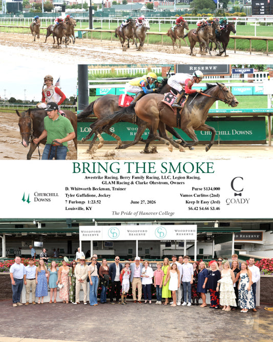 BRING THE SMOKE - 062726 - Race 06 - CD - Group